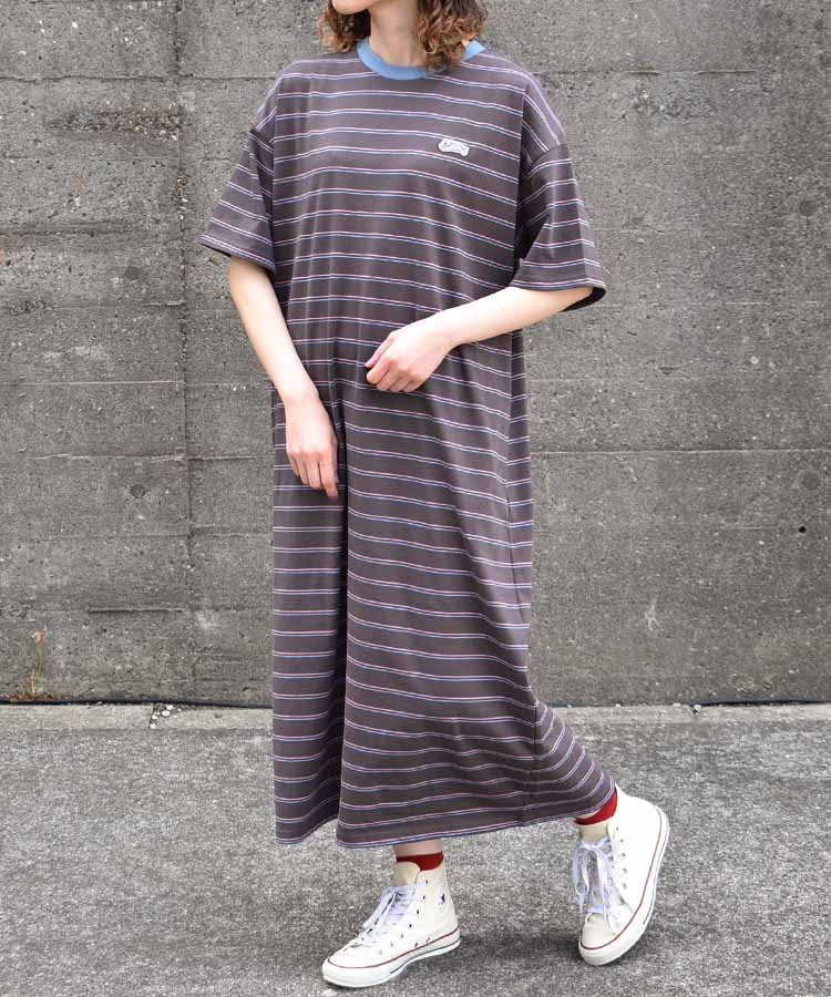 Bouncy.ボーダーワンピース