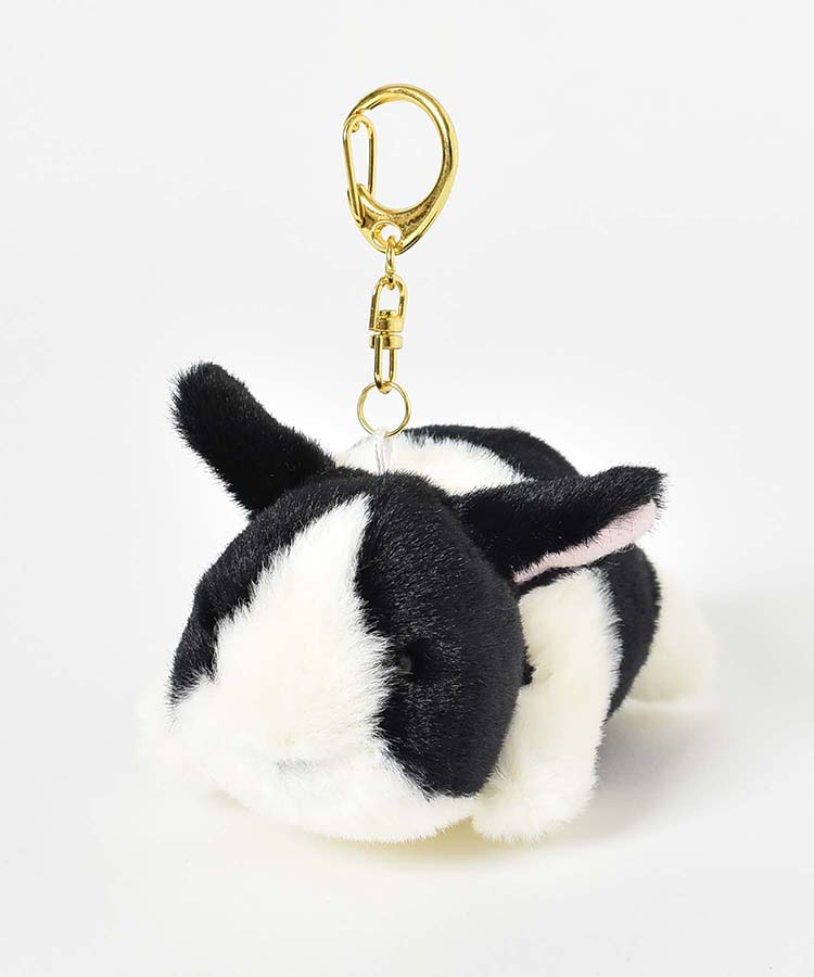 ふわぽちゃうさぎぬいぐるみキーホルダー