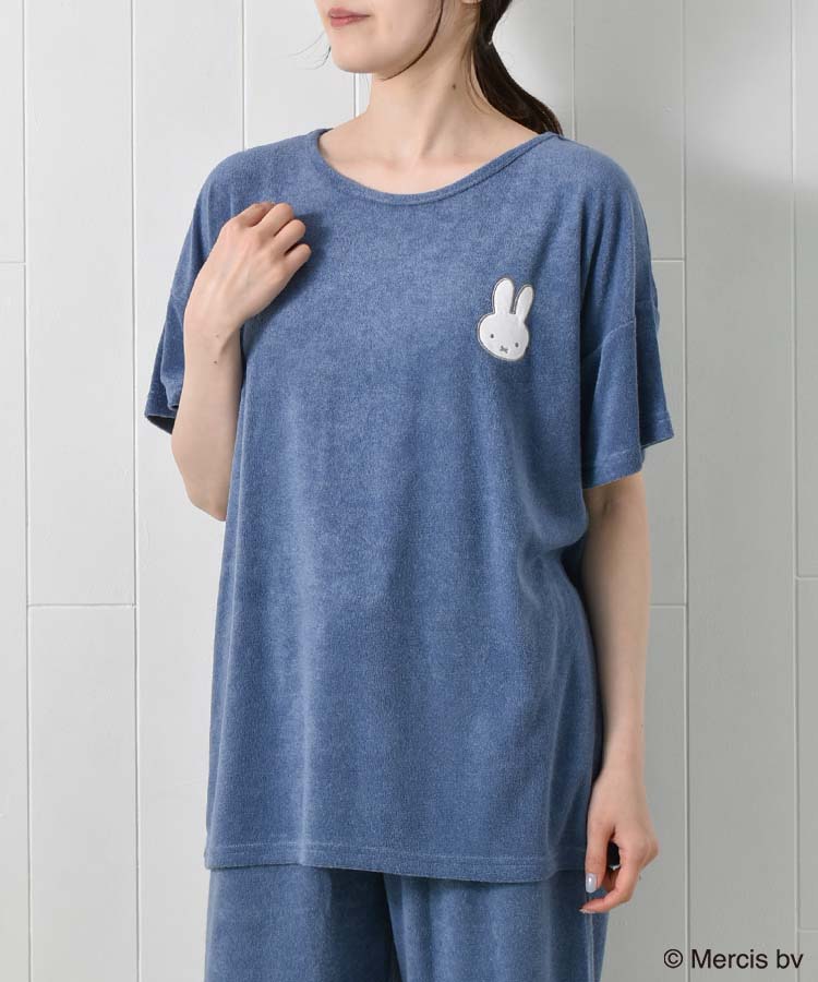 ミッフィー 半袖パイルルームウェア上下セット