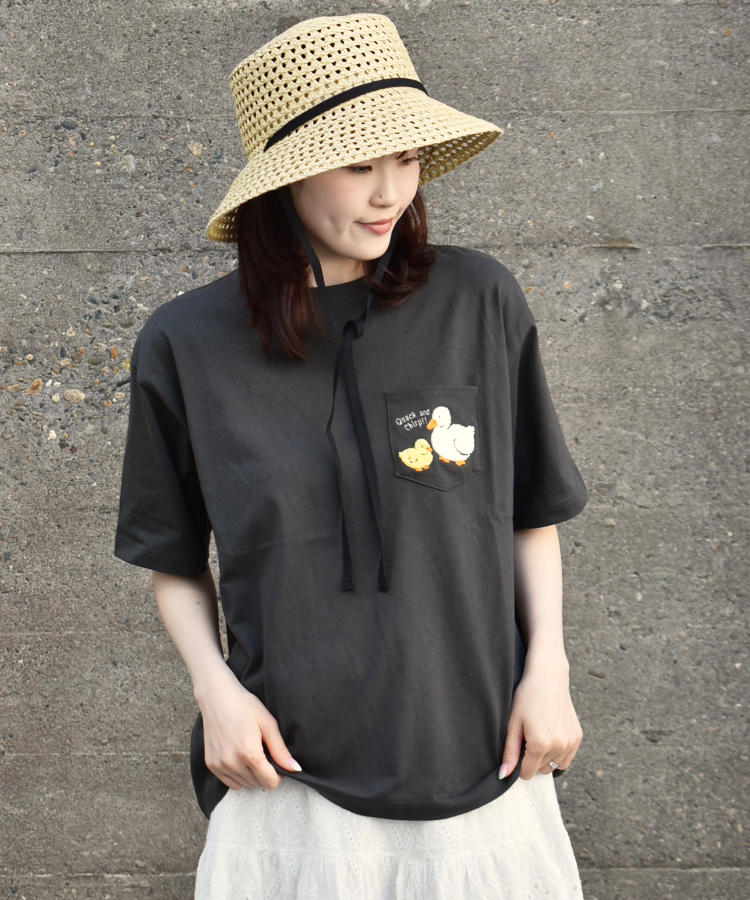 あひるの親子サガラTシャツ