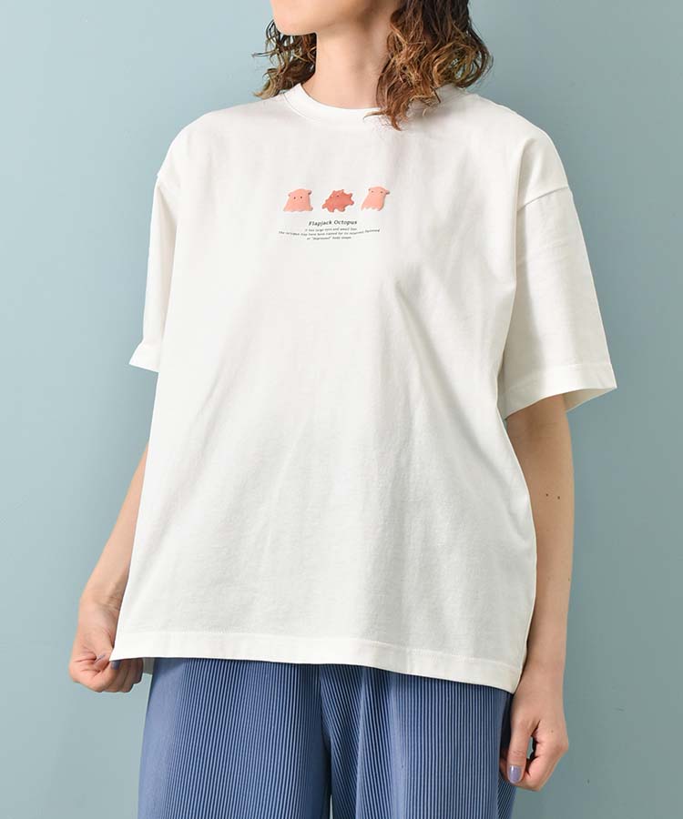 海の生き物ぷっくりTシャツ