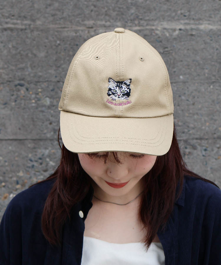 cat刺繍キャップ