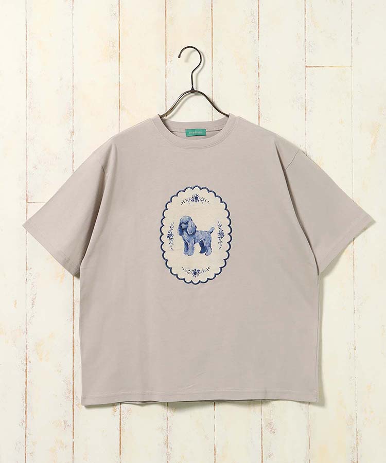 le petaleヴィンテージdogTシャツ