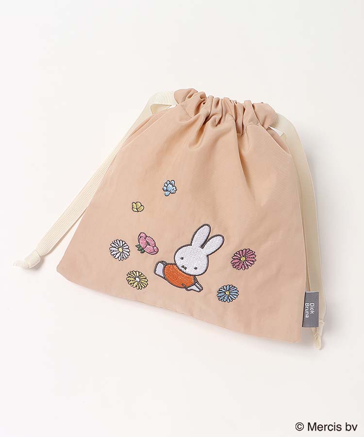 BRUNA MOTIF EMBROIDERY巾着