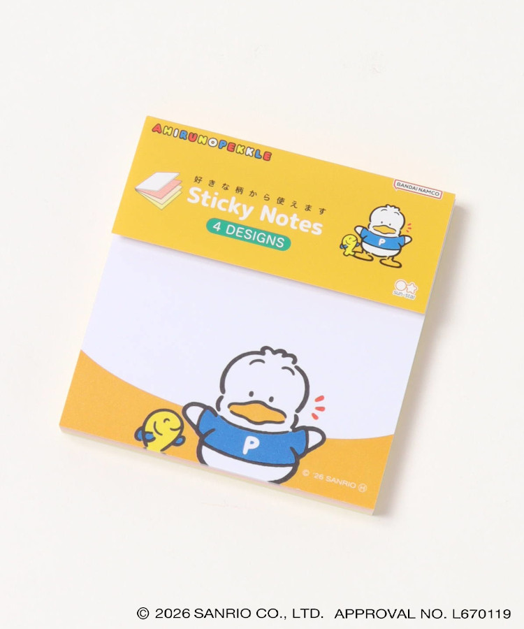 【WEB予約 8/8～順次発送】レトロサンリオキャラクターズ 付箋メモ