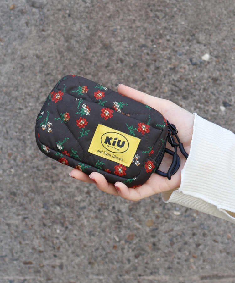 【KiU and BleuBleuet】KiUパデッドポーチM
