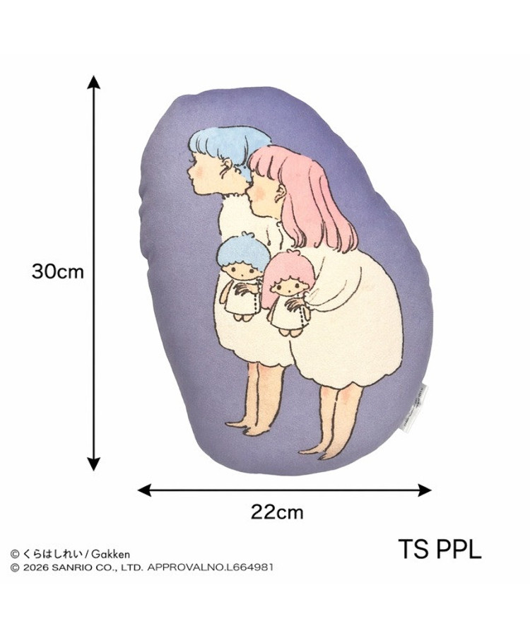 【WEB限定】くらはしれい×サンリオキャラクターズ ダイカットクッション