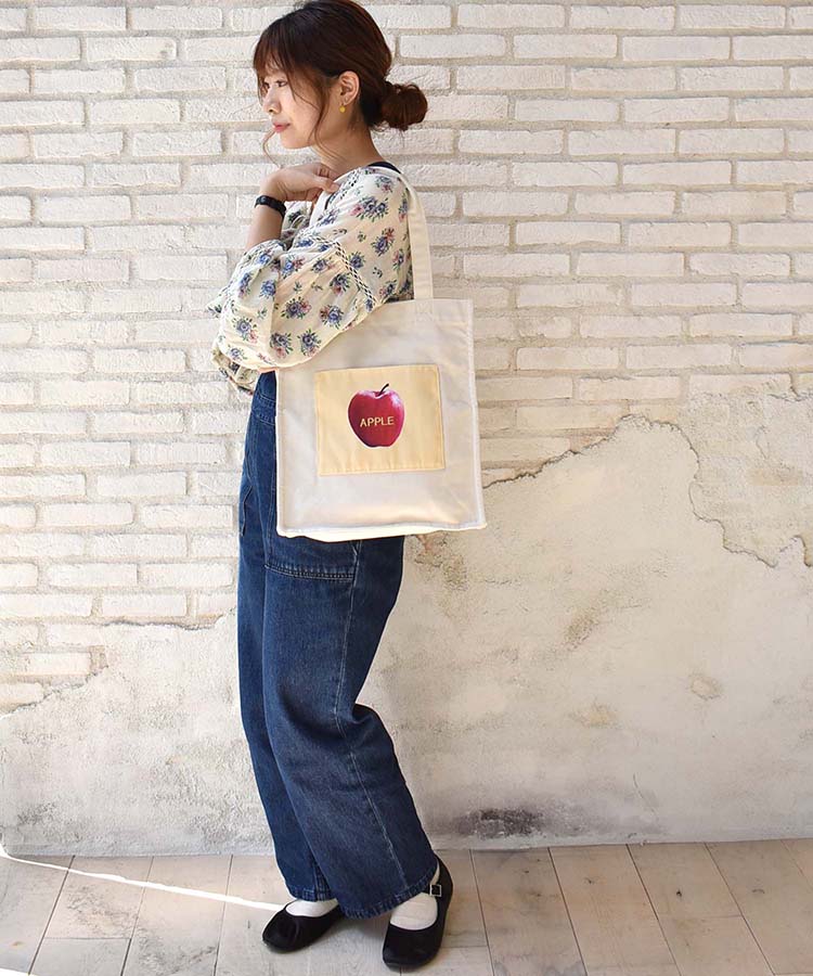 ≪SALE≫転写刺繍フルーツトート