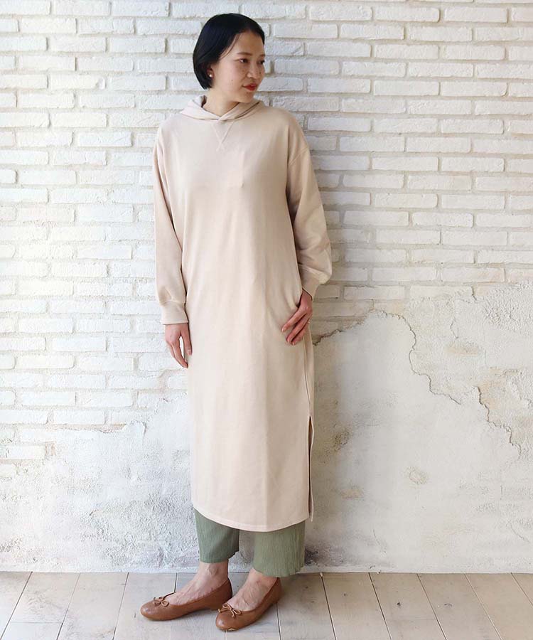 ≪SALE≫フードロングワンピース