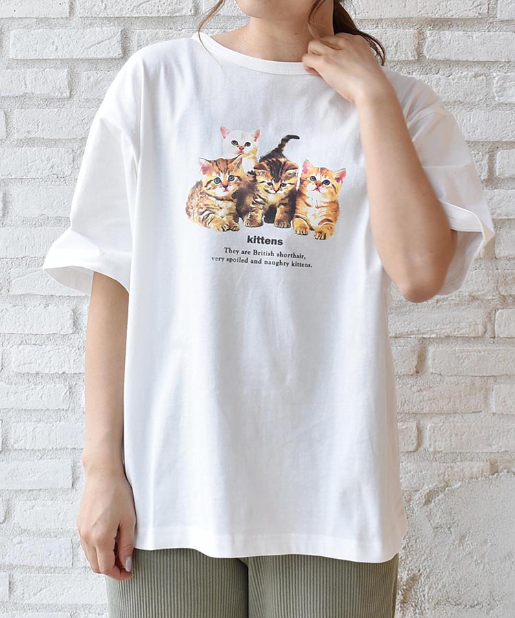 ≪SALE≫kittensTシャツ