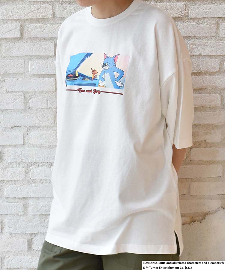 ≪SALE≫トムとジェリープリント半袖Tシャツ