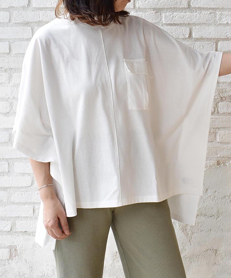 ≪OUTLET≫ポンチョシルエットTシャツ