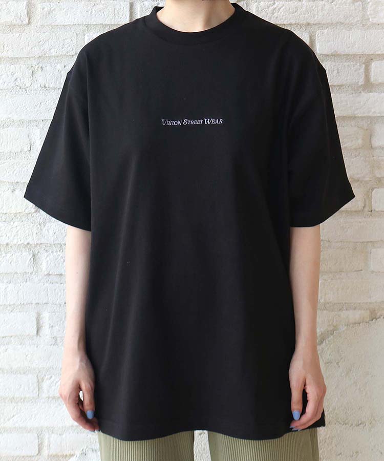 ≪SALE≫スケートサテンワッペンイラストTシャツ