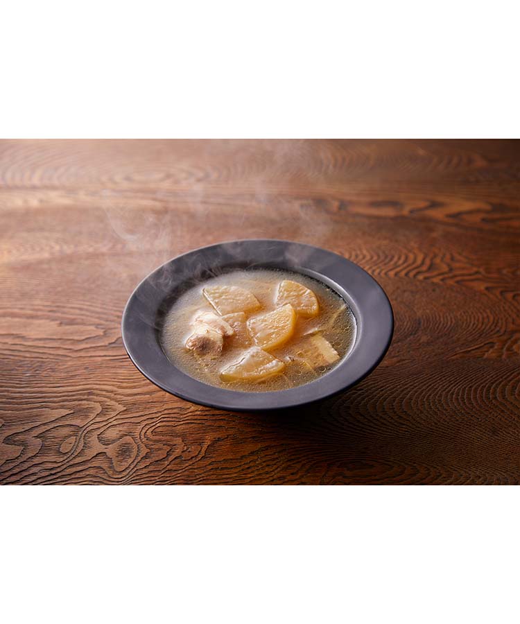 にしきや 豚バラ大根の生姜スープ