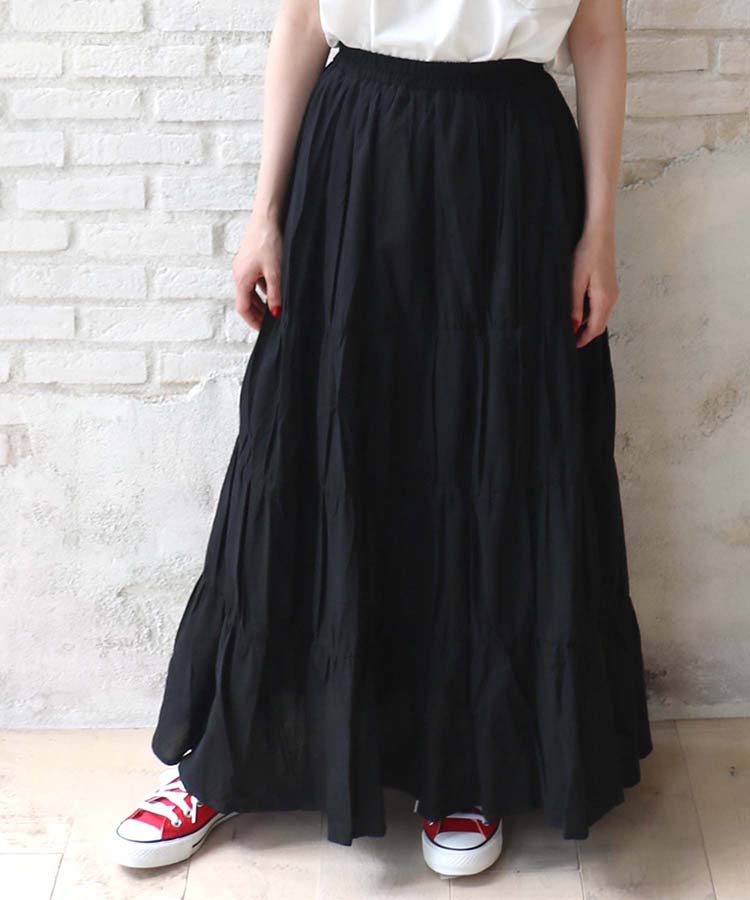 ≪SALE≫ティアードスカート