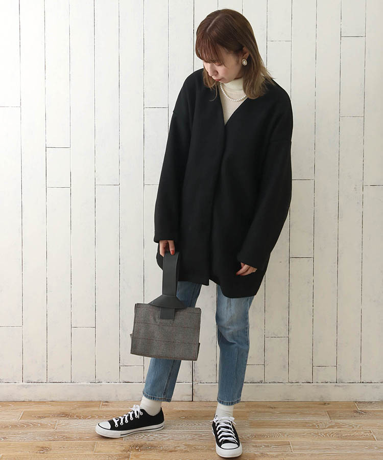 ≪SALE≫チェックハンドルトート