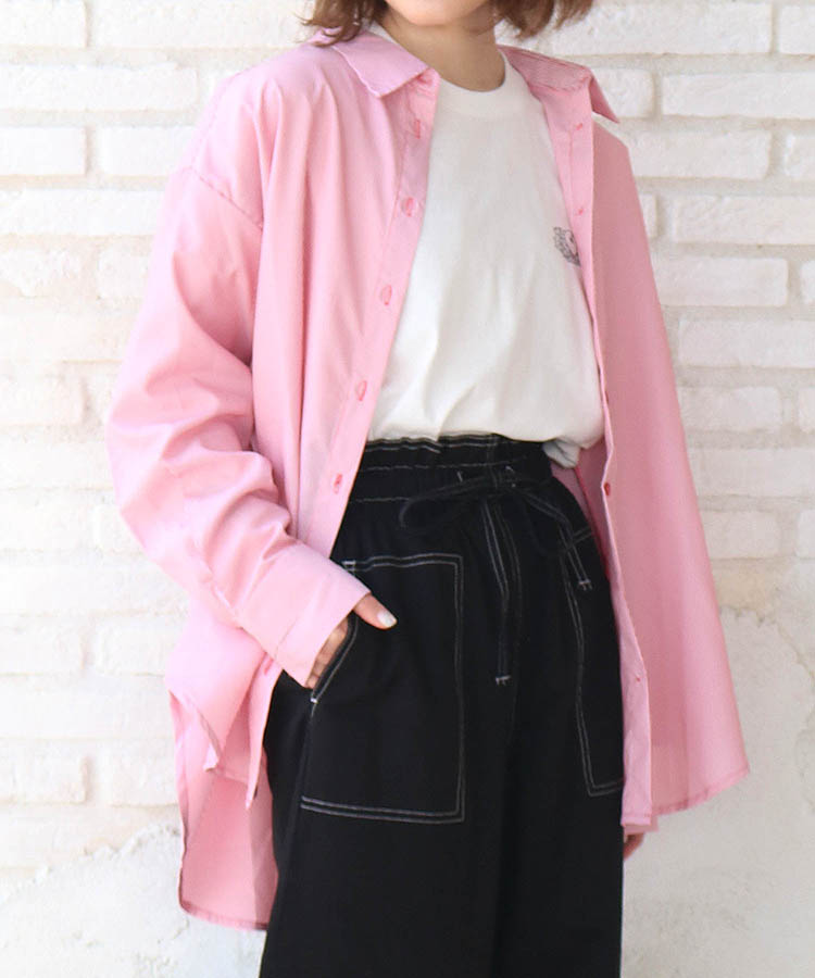 ≪SALE≫ストライプビックシャツ
