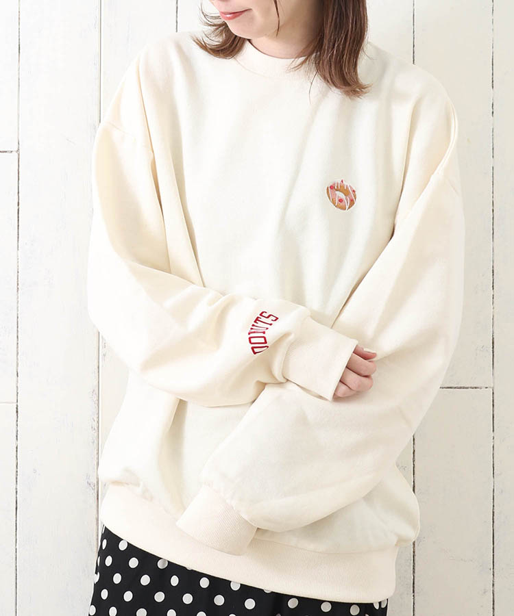≪SALE≫トリーツ刺繍トレーナー