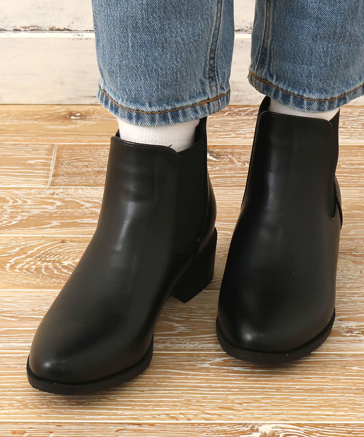 ≪OUTLET≫サイドゴアショートブーツ