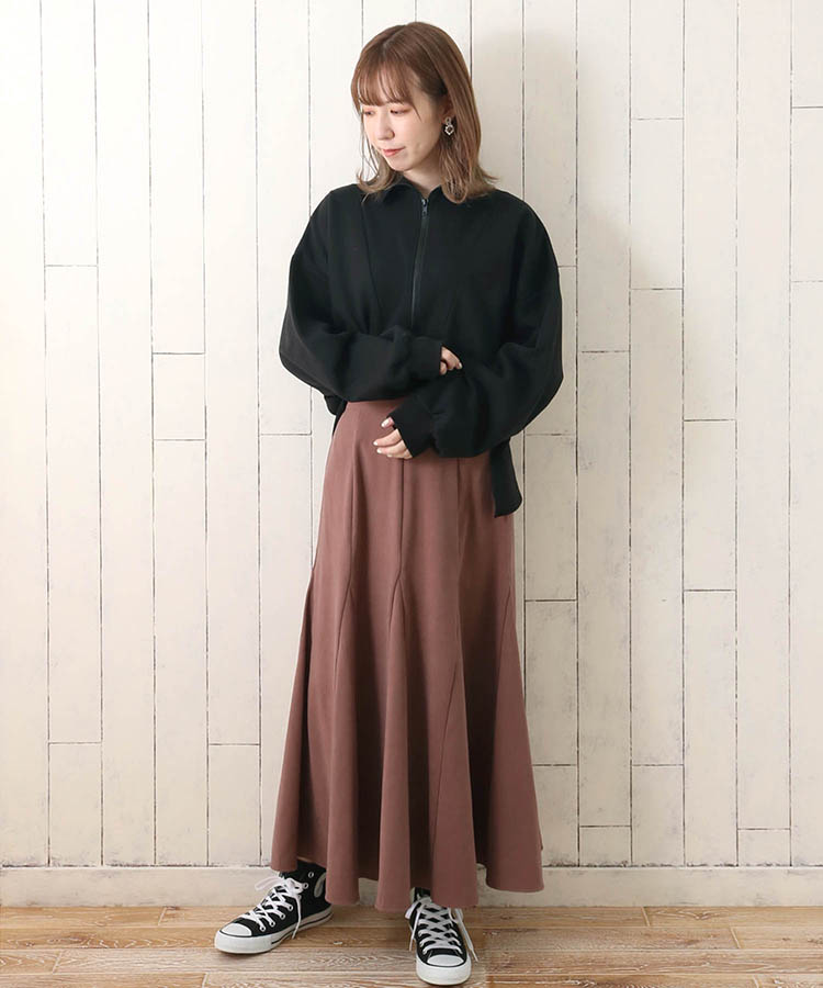 ≪OUTLET≫起毛マーメイドスカート
