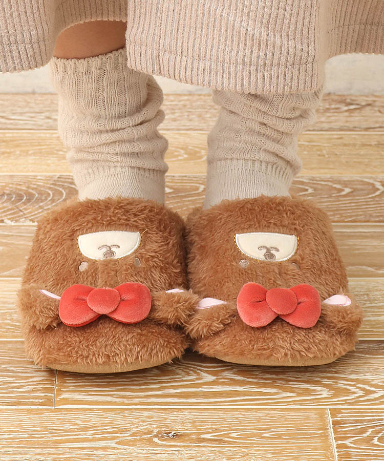 ≪OUTLET≫サンリオキャラクターズぬいぐるみスリッパ
