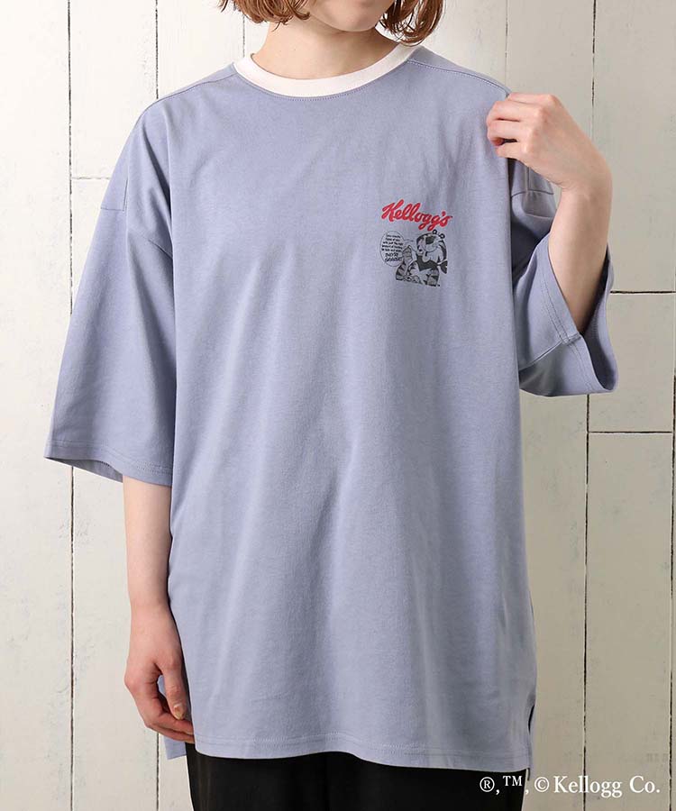 ≪OUTLET≫ケロッグBIGサガラ刺繍Tシャツ
