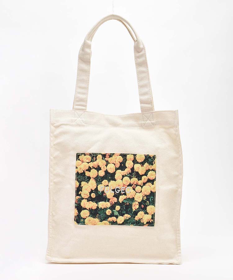 転写刺繍トート