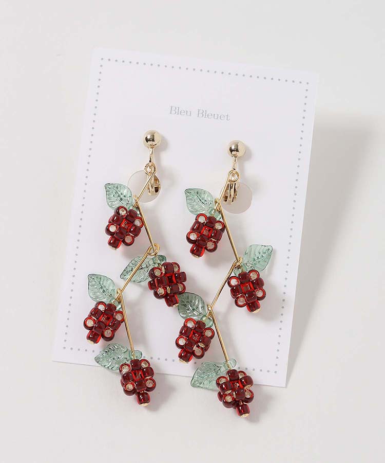 ジグザグベリーイヤリング