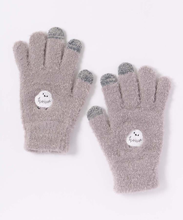 アニマル刺繍グローブ