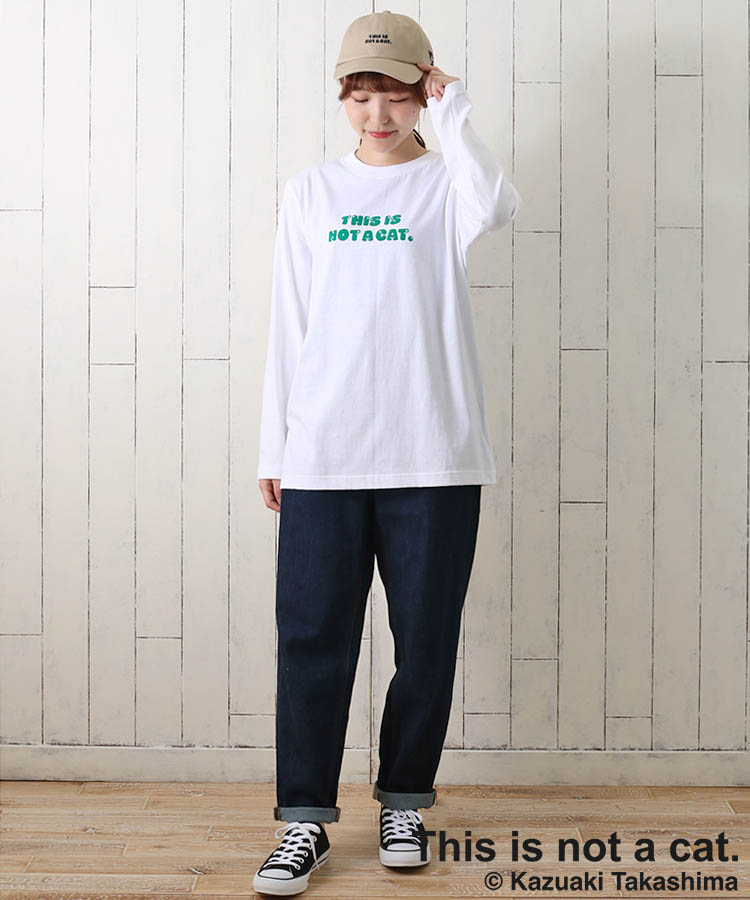 ≪SALE≫This is not a cat.ロンT