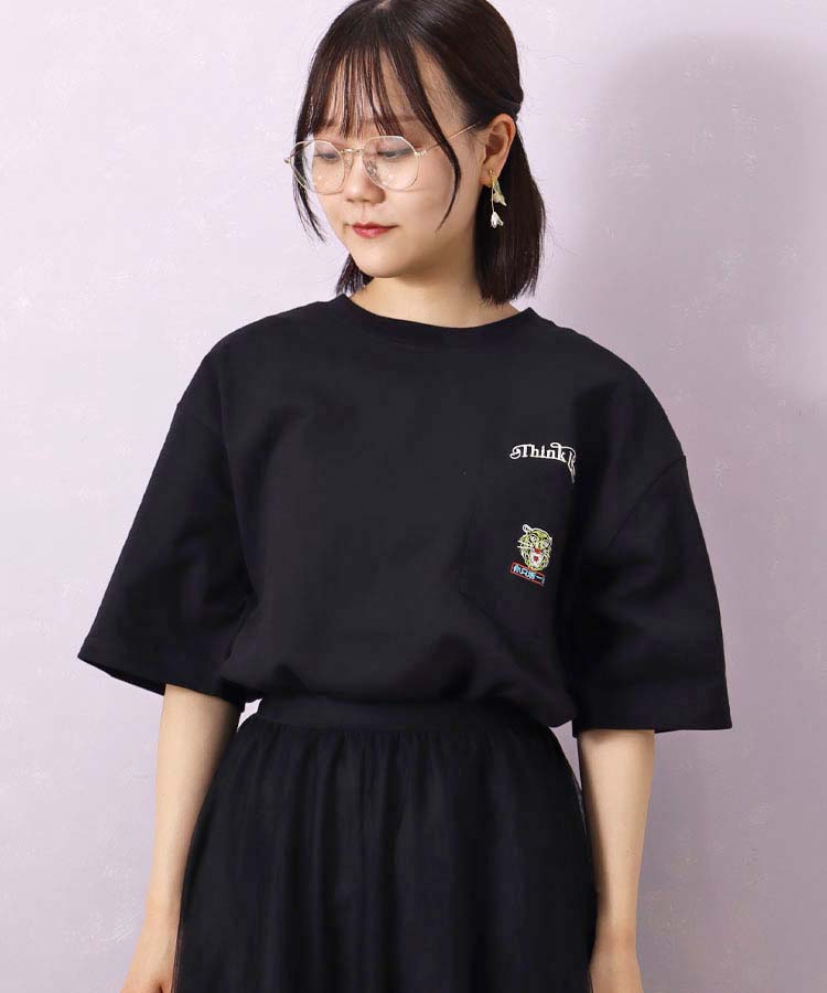 ≪SALE≫トラポケット刺繍Tシャツ