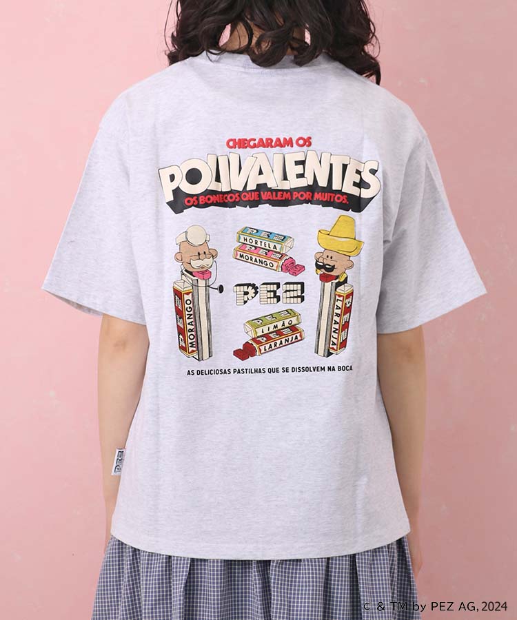 ≪SALE≫PEZバックプリントTシャツ