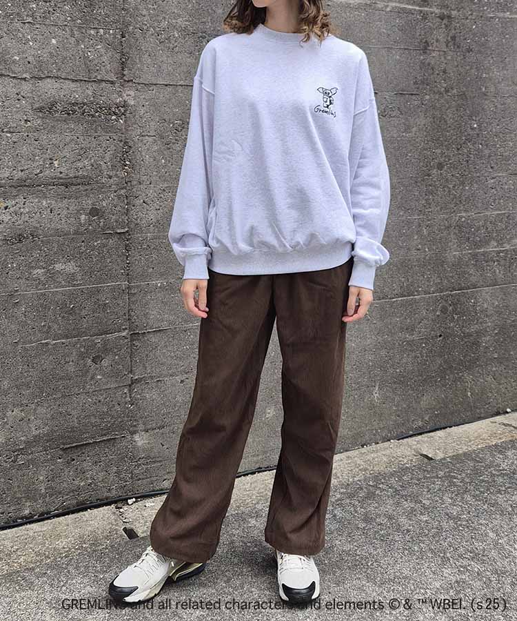 グレムリン刺繍トレーナー