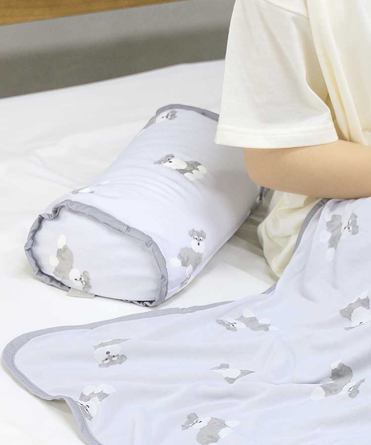 フレスコ冷感ジェル入りビーズクッション