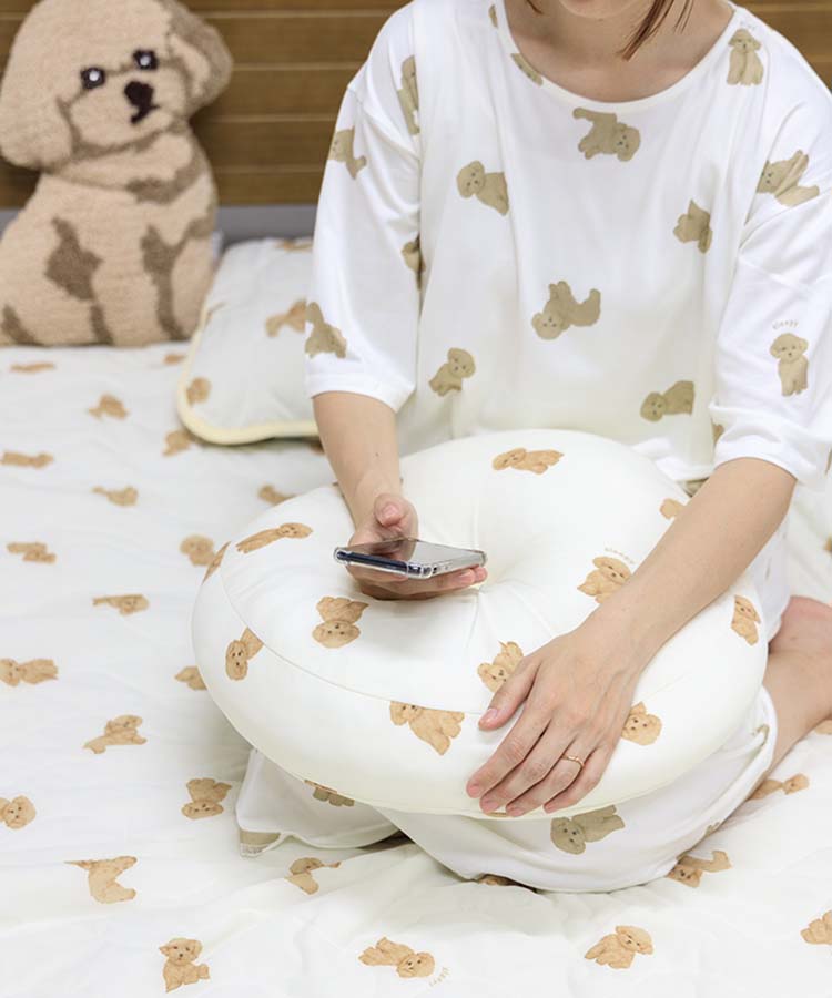 フレスコ冷感ラウンドクッション