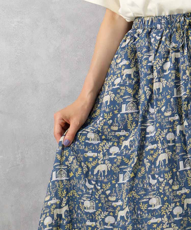 ≪SALE≫アニマル柄スカート