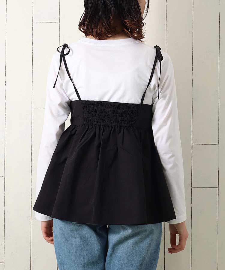 タフタドロストキャミ