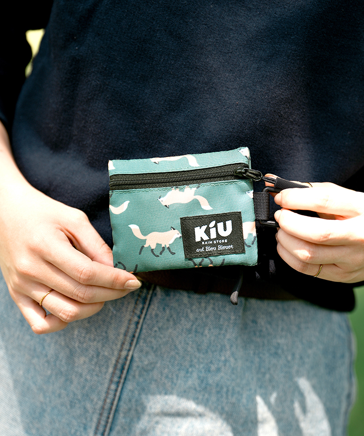 【KiU and BleuBleuet】KiUウォーターリペレントマルチケース