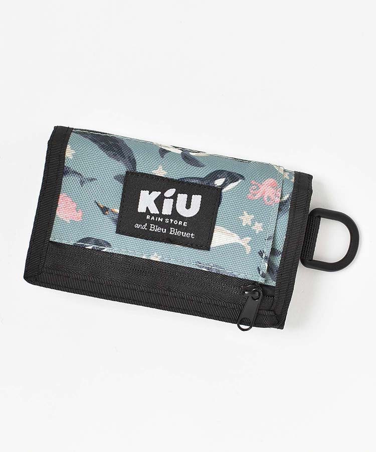 【KiU and BleuBleuet】KiUウォーターリペレントウォレットタイプ
