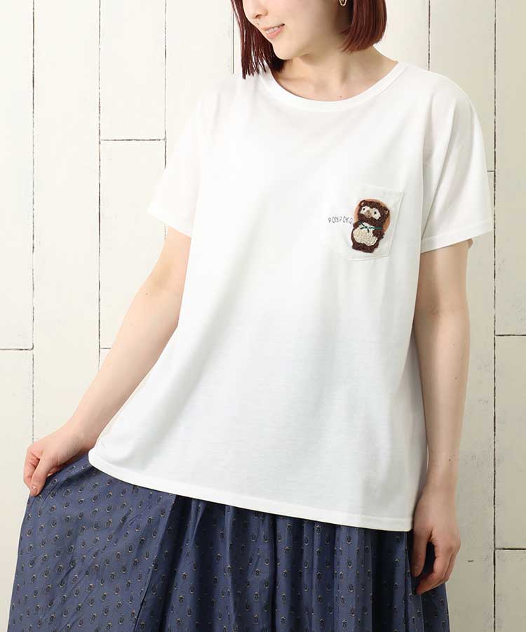 ≪SALE≫タヌキの置物サガラTシャツ