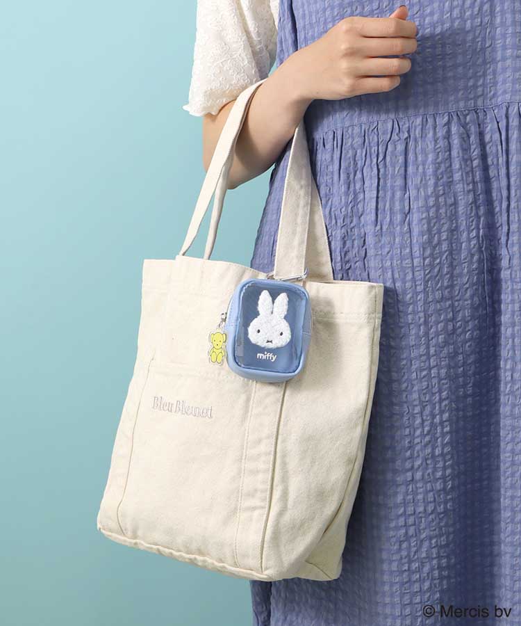 miffyブルードレスカラビナ付ポーチ