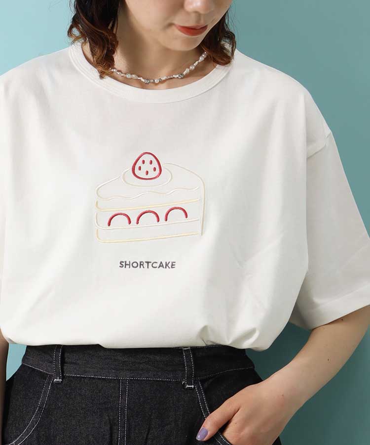 ぷっくり刺繍Ｔシャツ