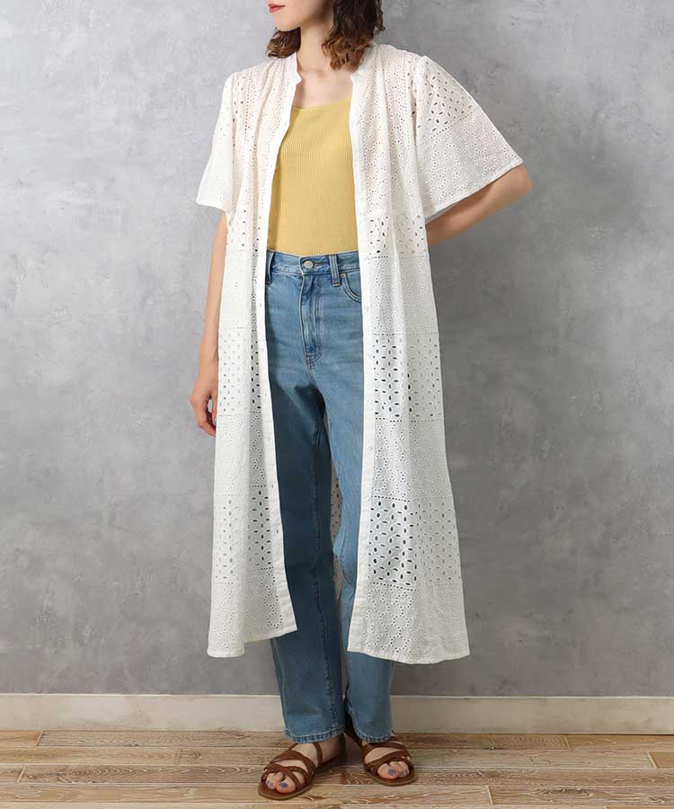 ≪SALE≫シフリー刺繍ワンピース