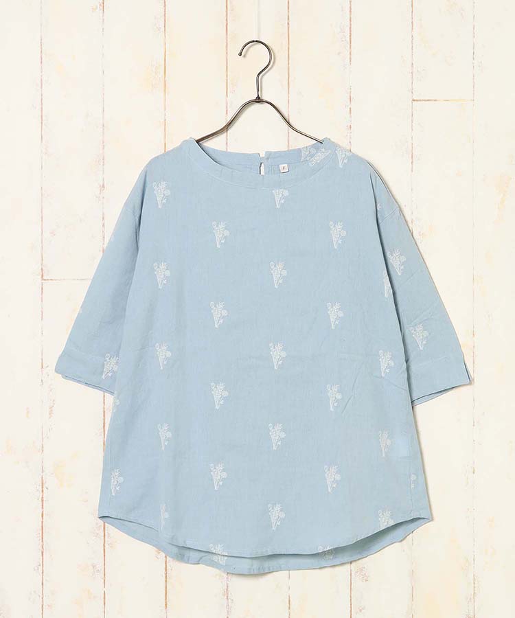 ≪SALE≫フラワー刺繍ブラウス