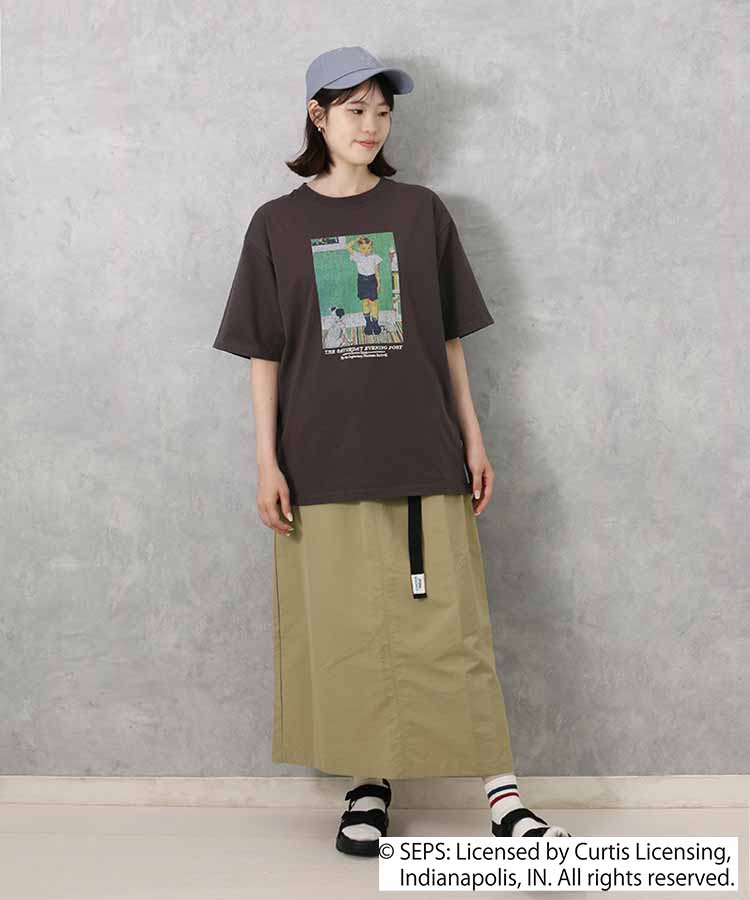 BOY＆DOGプリントTシャツ