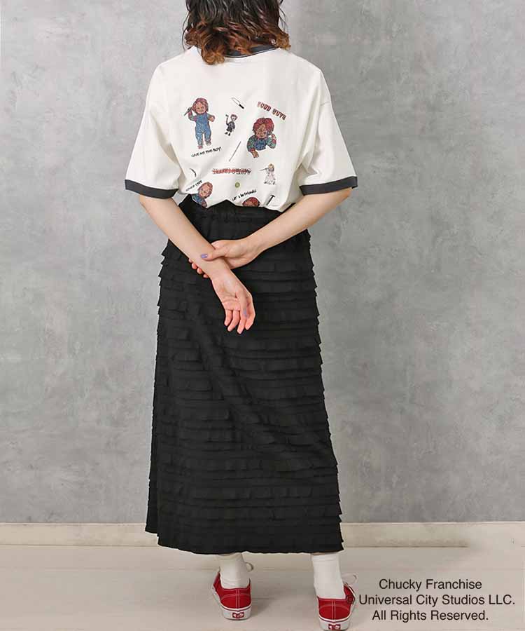 CHUCKYマルチイラストTシャツ