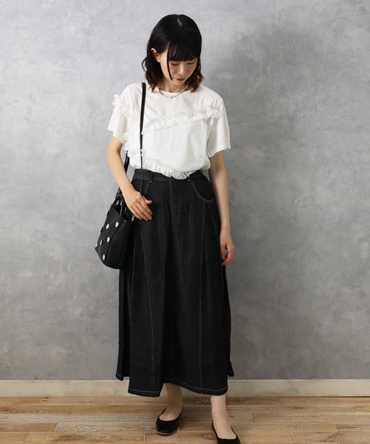 le petaleホイップフリルＴシャツ