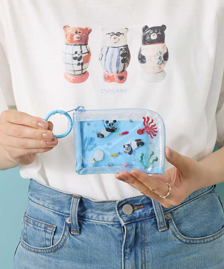 ≪SALE≫CYILABOパスポーチ