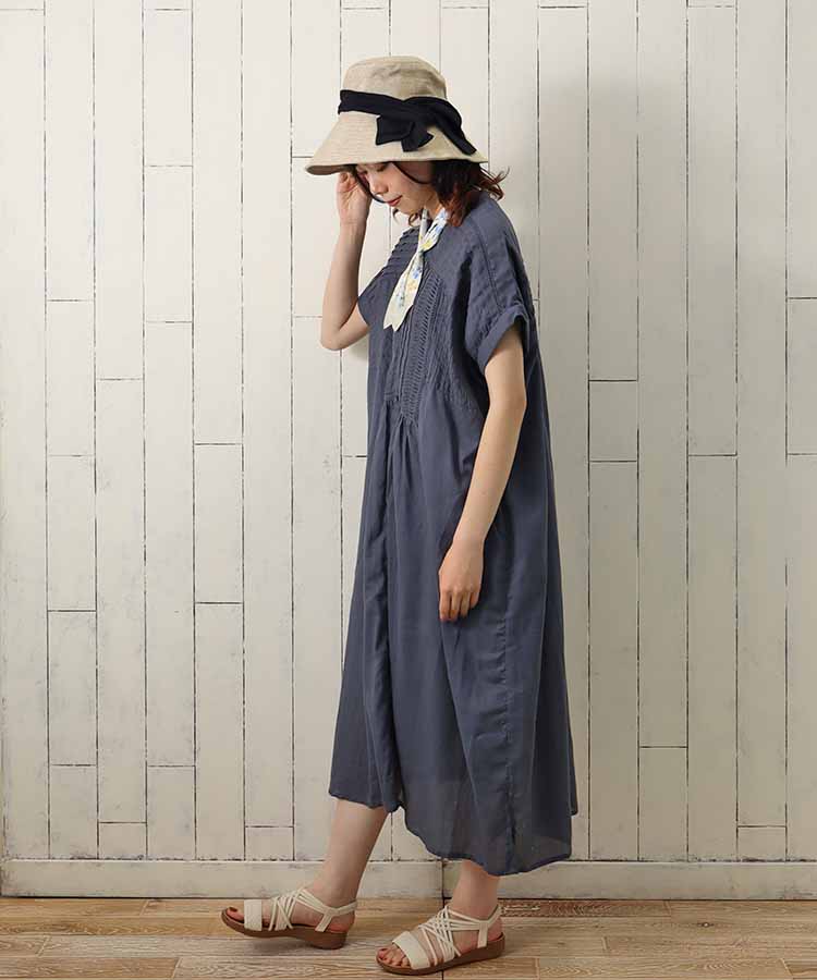 ≪SALE≫UVサイドリボンハット