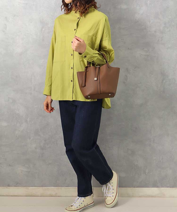 タッセル付きトート